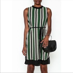 Everly striped sleeveless Tunic dress-M
